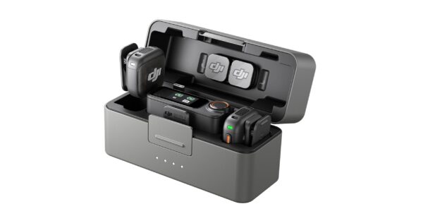 Dji Mic 3 (2Tx + 1Rx + Custodia di ricarica)